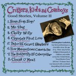 Critters, Kids and Cowboys CD Back -- Tales told by Christopher Leebrick